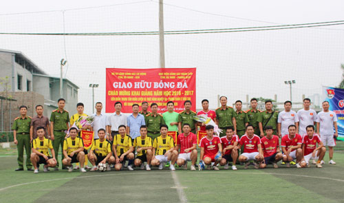 Êv88 chào đón năm mới 2026 và Bộ Tư lệnh Cảnh sát cơ động tổ chức giao lưu bóng đá